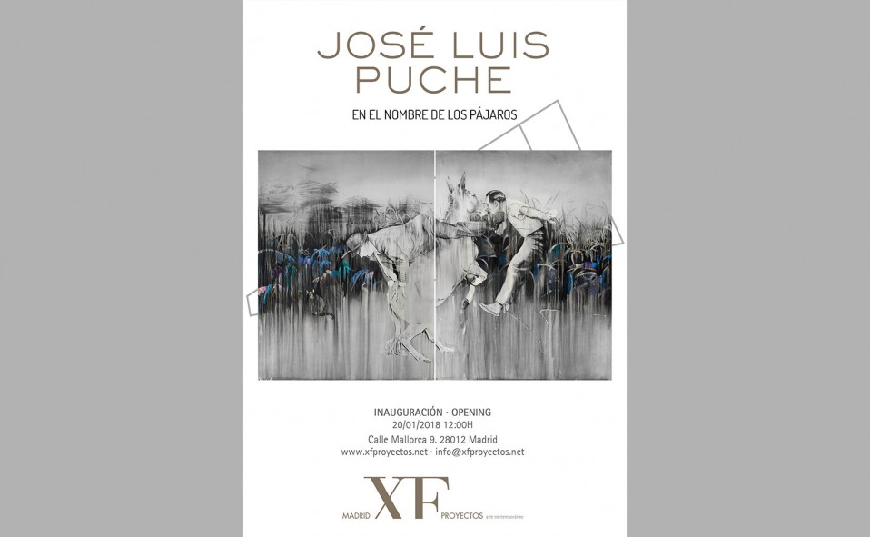 Madrid XF Proyectos. Próxima exposición: JOSÉ LUIS PUCHE “En el nombre de los pájaros”. Inauguración 20/01/2018. 12:00h