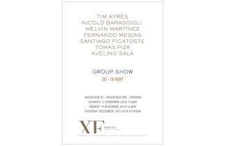 Galería XF próxima exposición: GROUP SHOW 30 III PART Inauguración sábado 14 diciembre 2019 a las 12:00h.