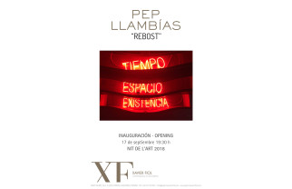 Galería XF próxima exposición: PEP LLAMBÍAS «Rebost». Inauguración 17 de Septiembre 19:30h. Nit de l’Art 2016