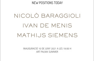 Galería XF próxima exposición: «COLOR» Nicolò Baraggioli · Ivan de Menis · Mathijs Siemens Art Palma Summer 2021