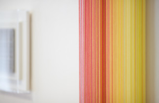 Montaje de la exposición: «COLOR» Nicolò Baraggioli · Ivan de Menis · Mathijs Siemens Art Palma Summer