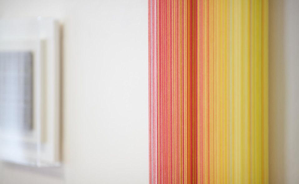 Montaje de la exposición: «COLOR» Nicolò Baraggioli · Ivan de Menis · Mathijs Siemens Art Palma Summer