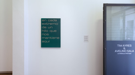 TIM AYRES & AVELINO SALA «La paraula pintada (The painted word)»