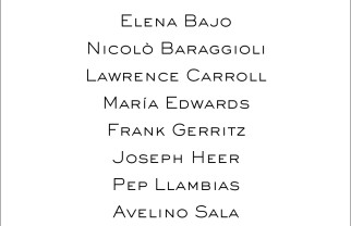 Galería XF Próxima exposición colectiva «An ocean of whiteness» ELENA BAJO · NICOLÒ BARAGGIOLI · LAWRENCE CARROLL · MARÍA EDWARDS · FRANK GERRITZ · JOSEPH HEER · PEP LLAMBIAS · AVELINO SALA · MATHIJS SIEMENS. Nit de l’Art 2025. Inauguración 20 de septiembre 18:00h.