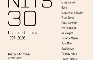 Galería XF en Garaje Son Armadams montaje de la exposición «30 NITS 30 Una mirada íntima 1997 – 2026» Nit de l’Art 2026. 30 Aniversari. Inauguració 15 Setembre 18:00h